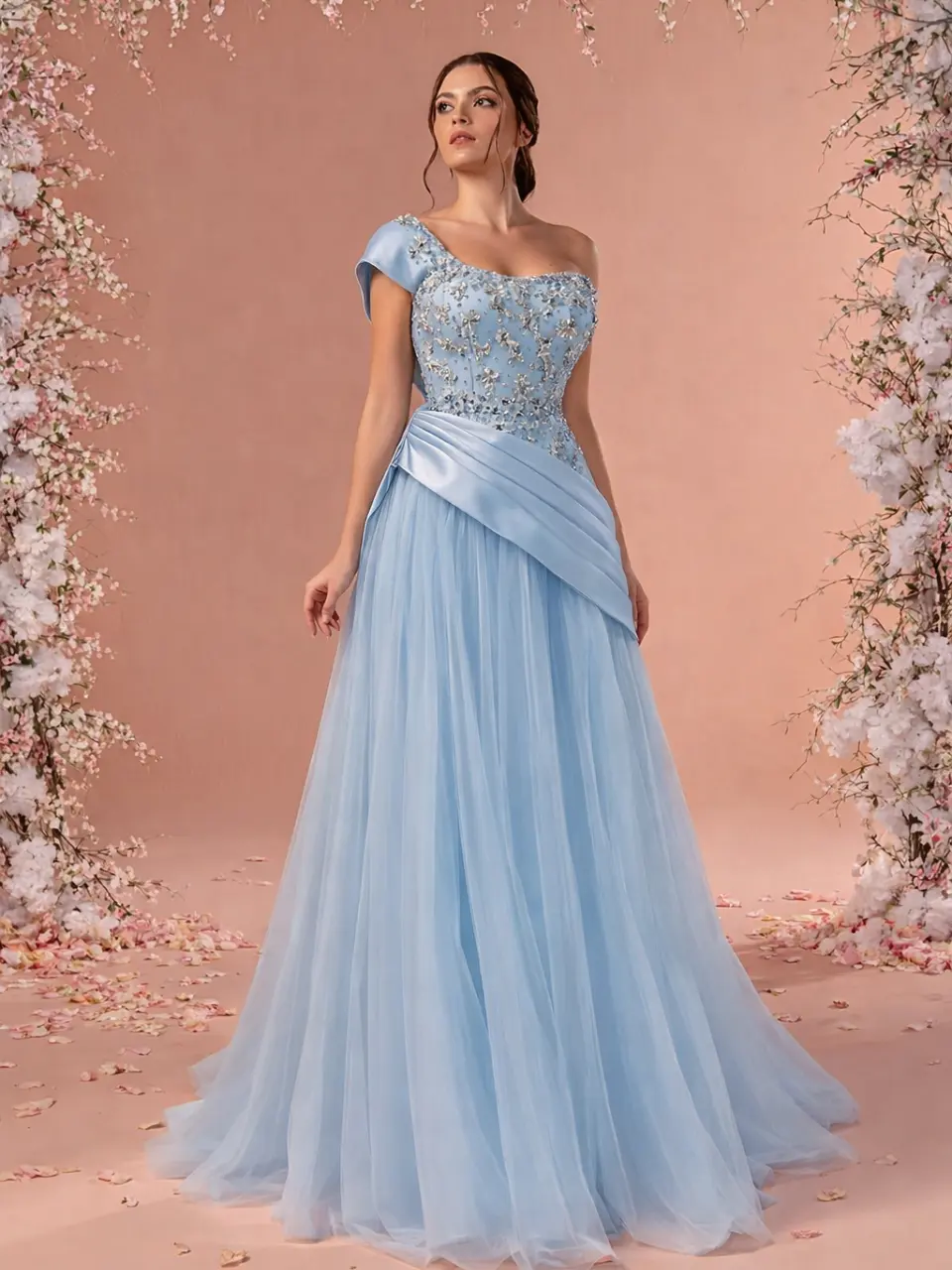satin gowns